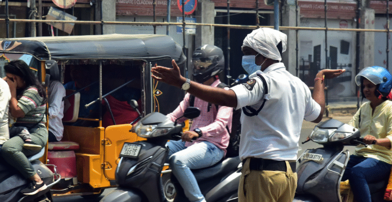 Lane Changing Challan in Gurugram