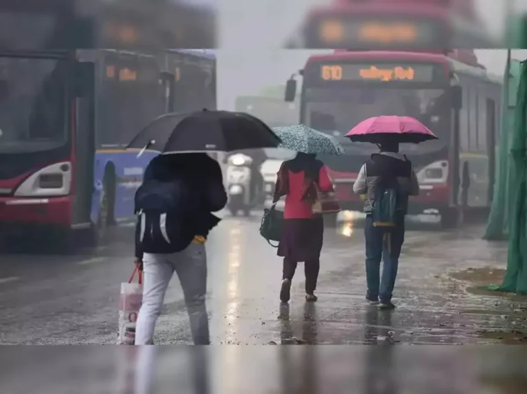 Weather changed in Delhi-NCR relief from heat and humidity due to rain