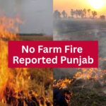No Farm Fire Reported Punjab