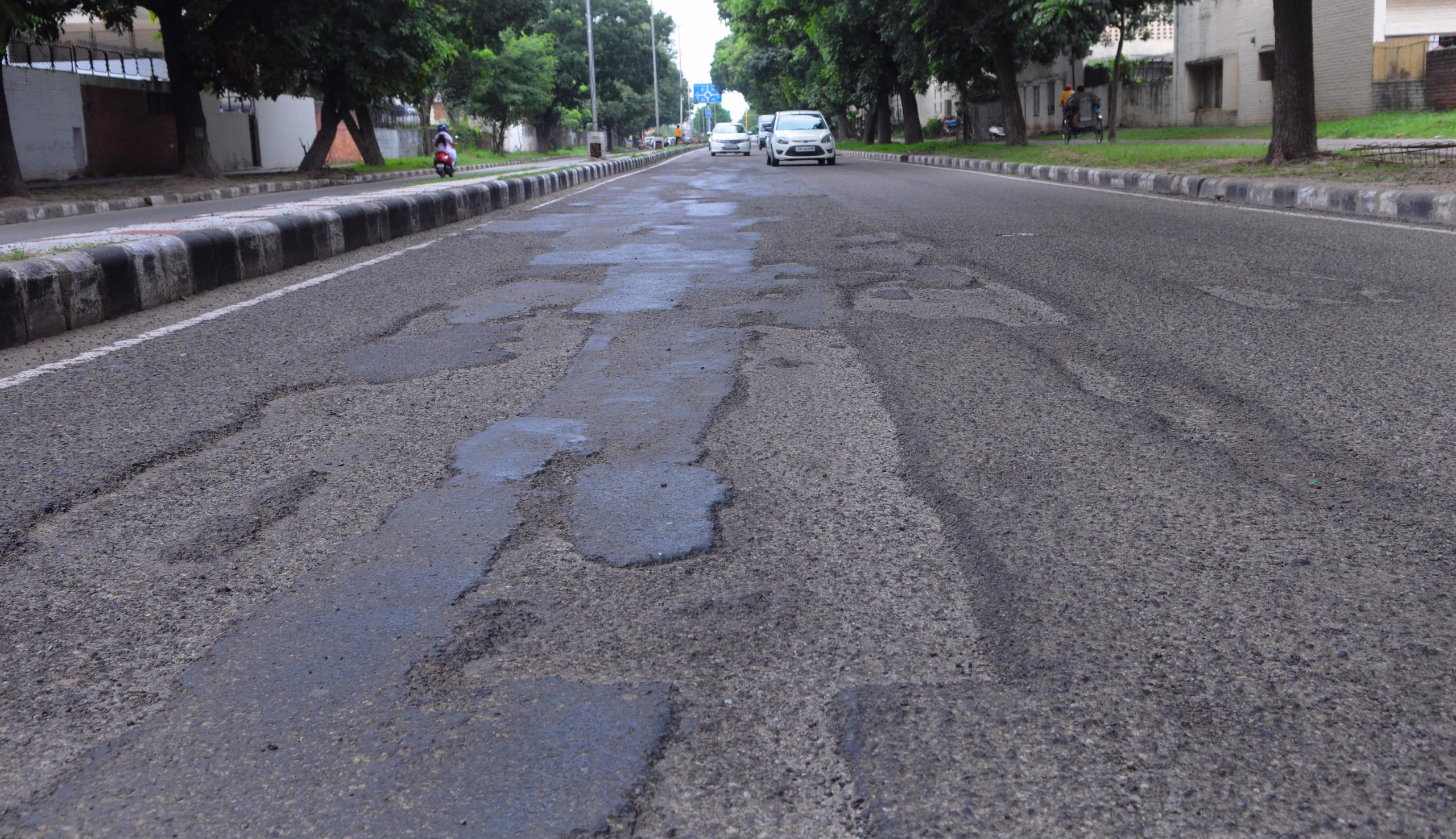 Chandigarh road repair