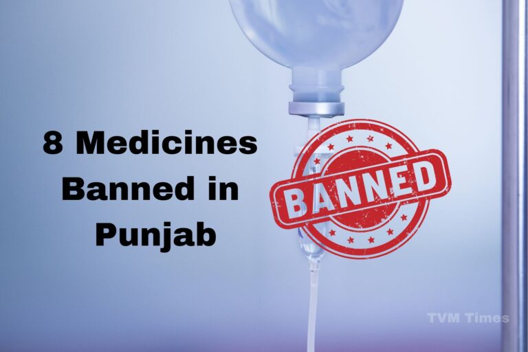 Ban on Eight Medicines