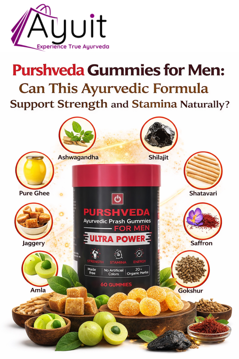 Purshveda Gummies for Men